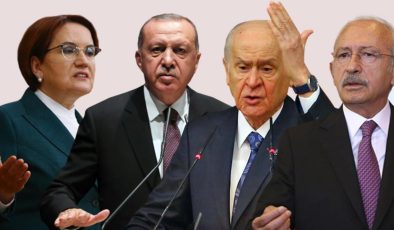 2018 seçimlerini bilen şirketin son anketi! Rakamlar liderleri kara kara düşündürecek