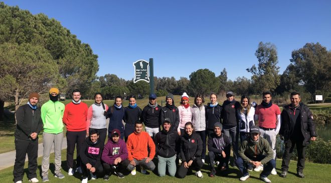 2022 TGF Golf Milli Takım aday kadro kış kampı başladı