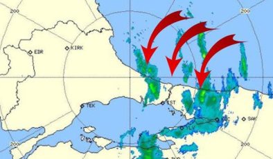 Asıl kar bu gece! Karadeniz’den gelecek kütleler İstanbul’da kuvvetli yağışa neden olacak