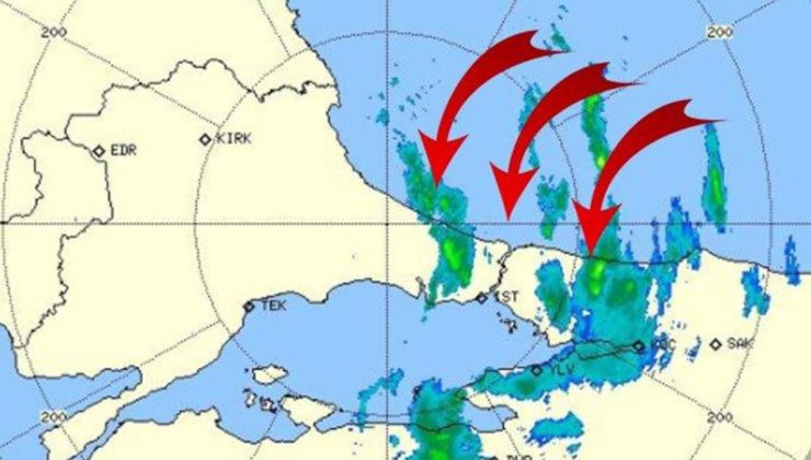 Asıl kar bu gece! Karadeniz’den gelecek kütleler İstanbul’da kuvvetli yağışa neden olacak