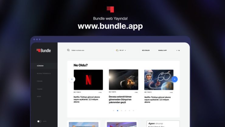 Bundle İnternet Sitesi Kullanıma Sunuldu