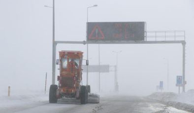 Kayseri-Erciyes kara yolu kapandı