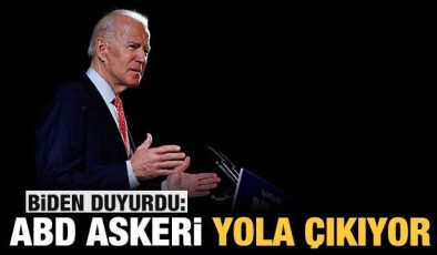 Son dakika: Biden’dan Rusya’ya gözdağı: ABD askeri yola çıkıyor!