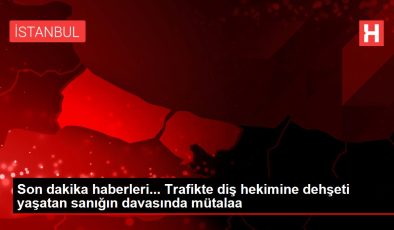 Son dakika haberleri… Trafikte diş hekimine dehşeti yaşatan sanığın davasında mütalaa