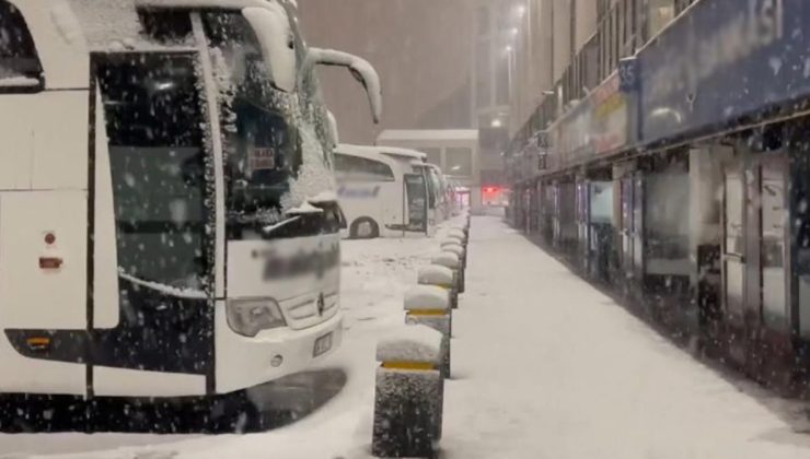 Son Dakika: İstanbul’da tüm otogarlarda araç çıkışları yarın sabah 09.00’a kadar durduruldu