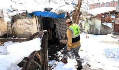 Sosyal belediyecilik hizmetleri kış şartlarında da yardıma koştu