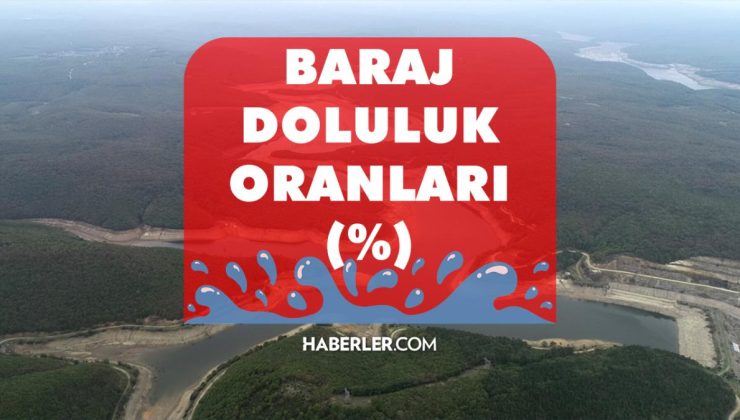 Baraj Doluluk Oranları! 1 ŞUBAT İstanbul, İzmir, Ankara barajların doluluk oranları yüzde kaç? 1 ŞUBAT 2022 barajların doluluk seviyesi nasıl?