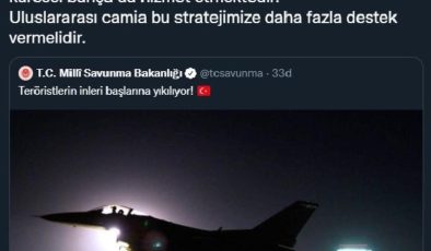 Cumhurbaşkanlığı İletişim Başkanı Altun’dan "Kış Kartalı" paylaşımı Açıklaması