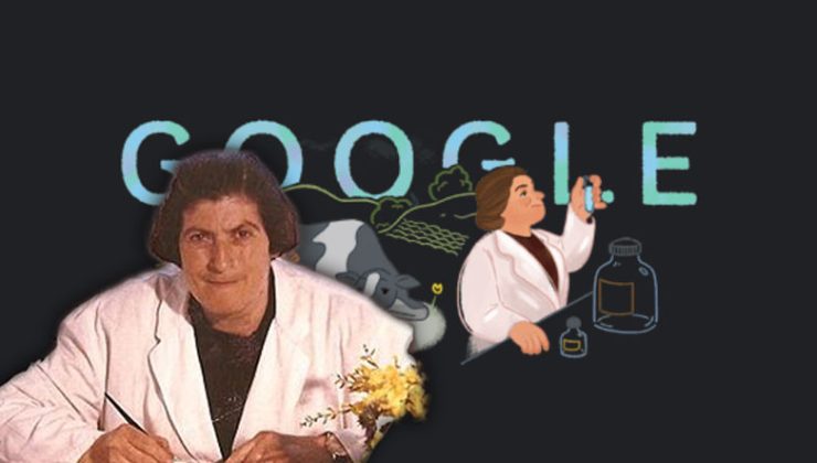 Google'dan Sabire Aydemir'e Özel Doodle