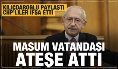 Kılıçdaroğlu hedef gösterdi! Konuyla ilgili olmayan vatandaşın hayatı karardı