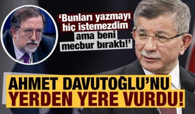 Murat Bardakçı, ilginç açıklamaları sonrası Davutoğlu’nu yerden yere vurdu!