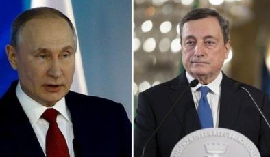 Putin ve Draghi Ukrayna’yı görüştü