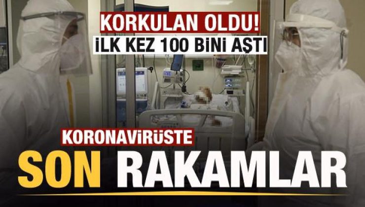 Son dakika: 1 Şubat koronavirüs tablosu açıklandı! 100 bini geçti